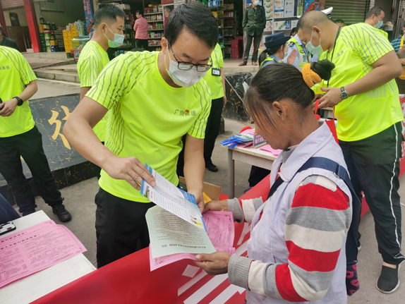 广南公司广元管理处开展“学党史 争先锋 护公路 优服务”主题宣传活动(图2)