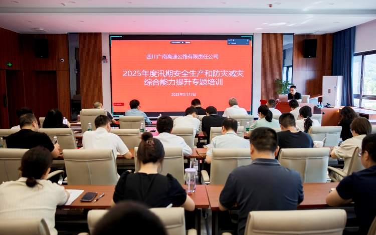 广南公司组织开展2025年汛期安全生产和防汛减灾综合能力提升专题培训